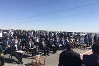 بازدید وزیر راه و شهرسازی از پروژه آزادراه مشهد چناران قوچان