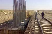 پروژه زیرسازی راه آهن همدان _ سنندج